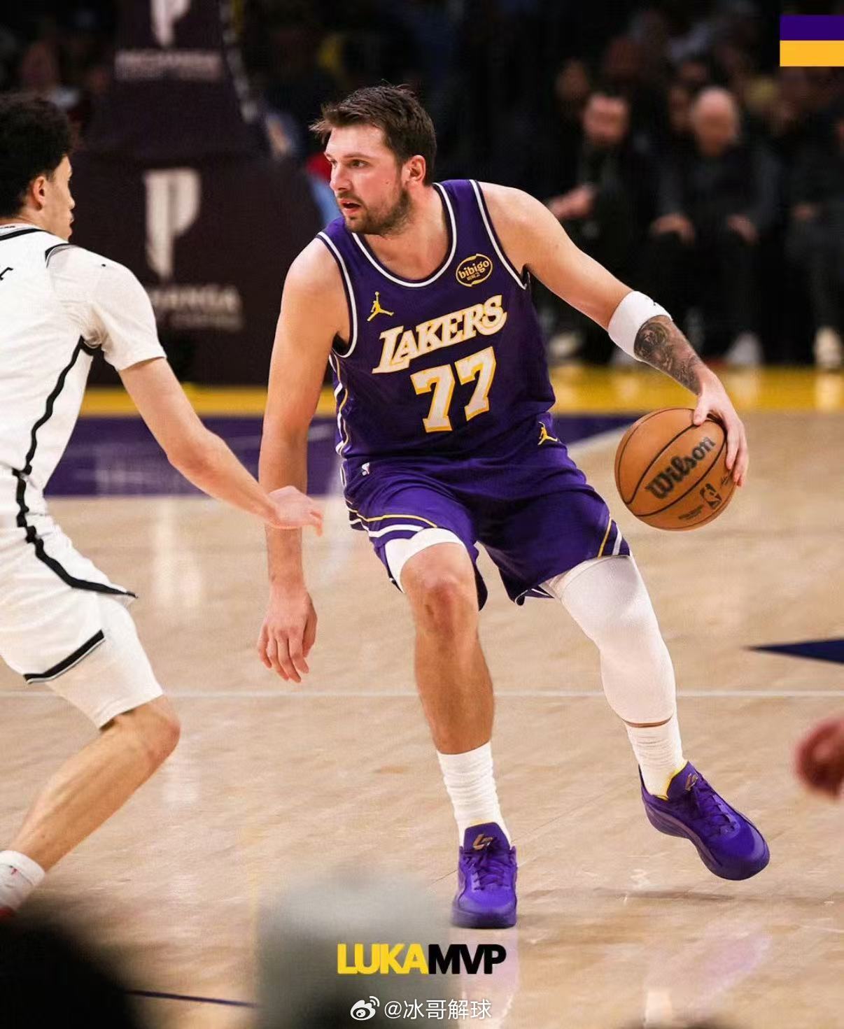 湖人战胜篮网湖人主场116-99击败篮网，送对手10连败！东契奇狂砍41分8板3