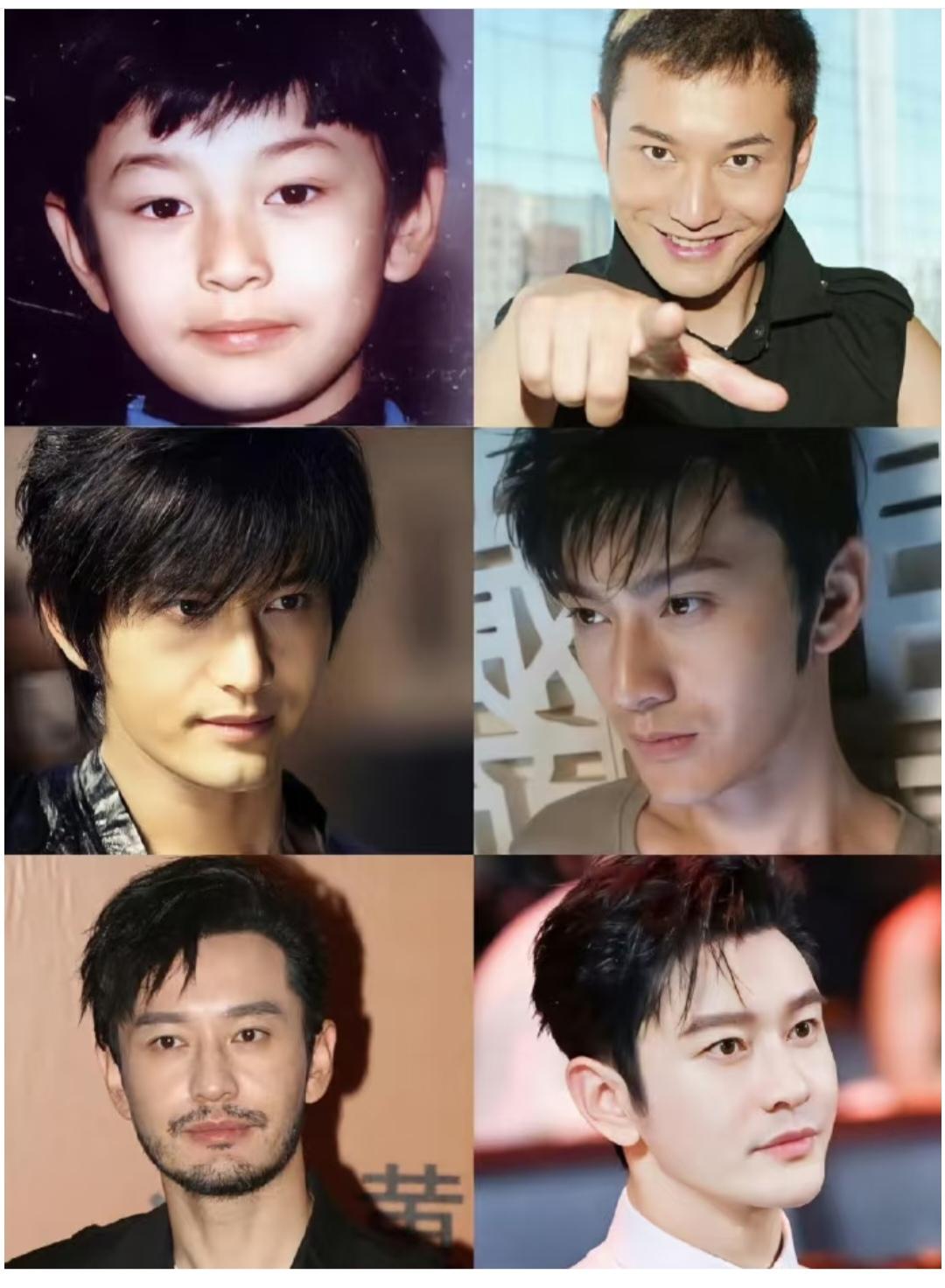 晓明哥从小帅到老。