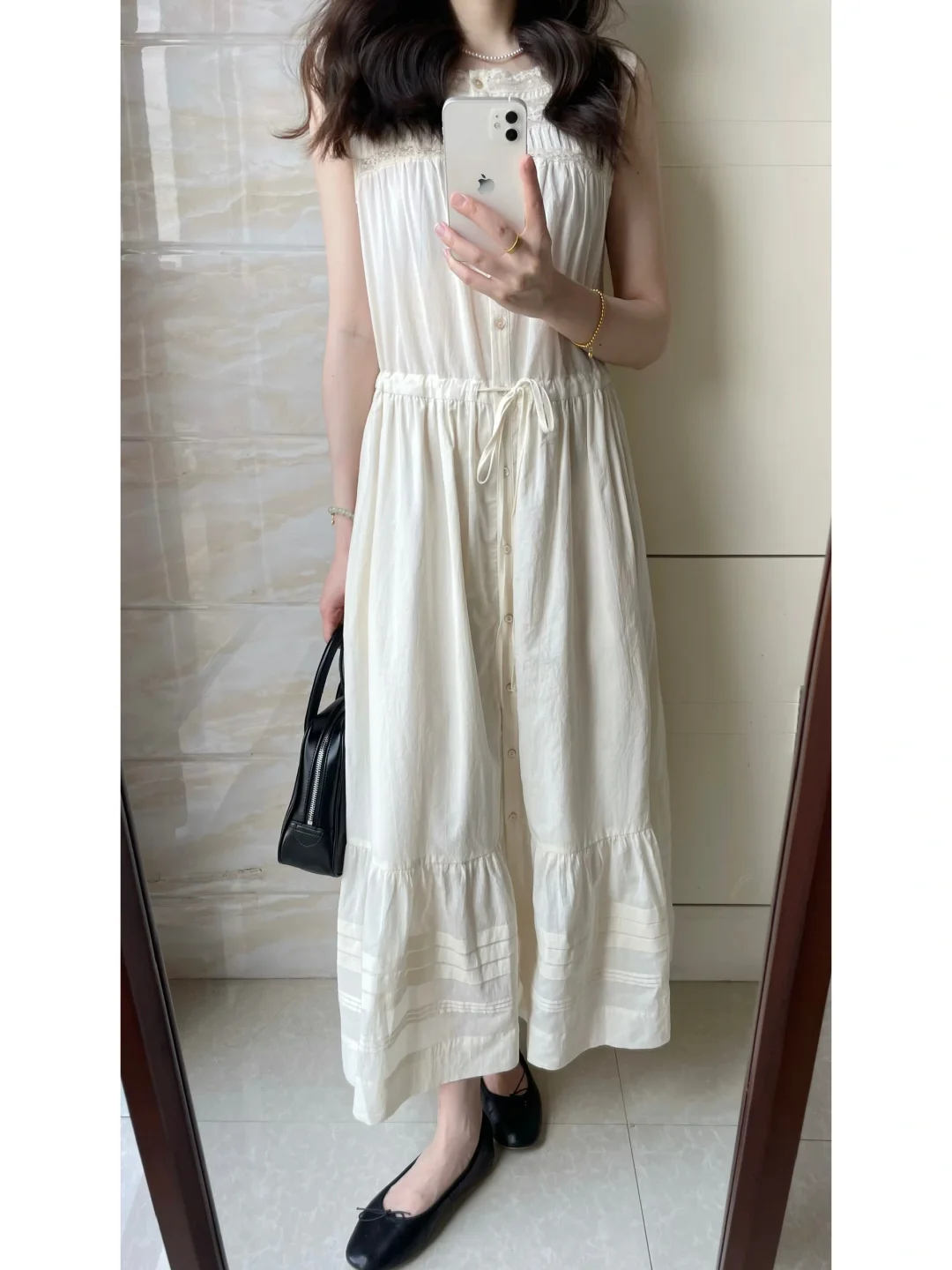 一件很满意的法式连衣裙