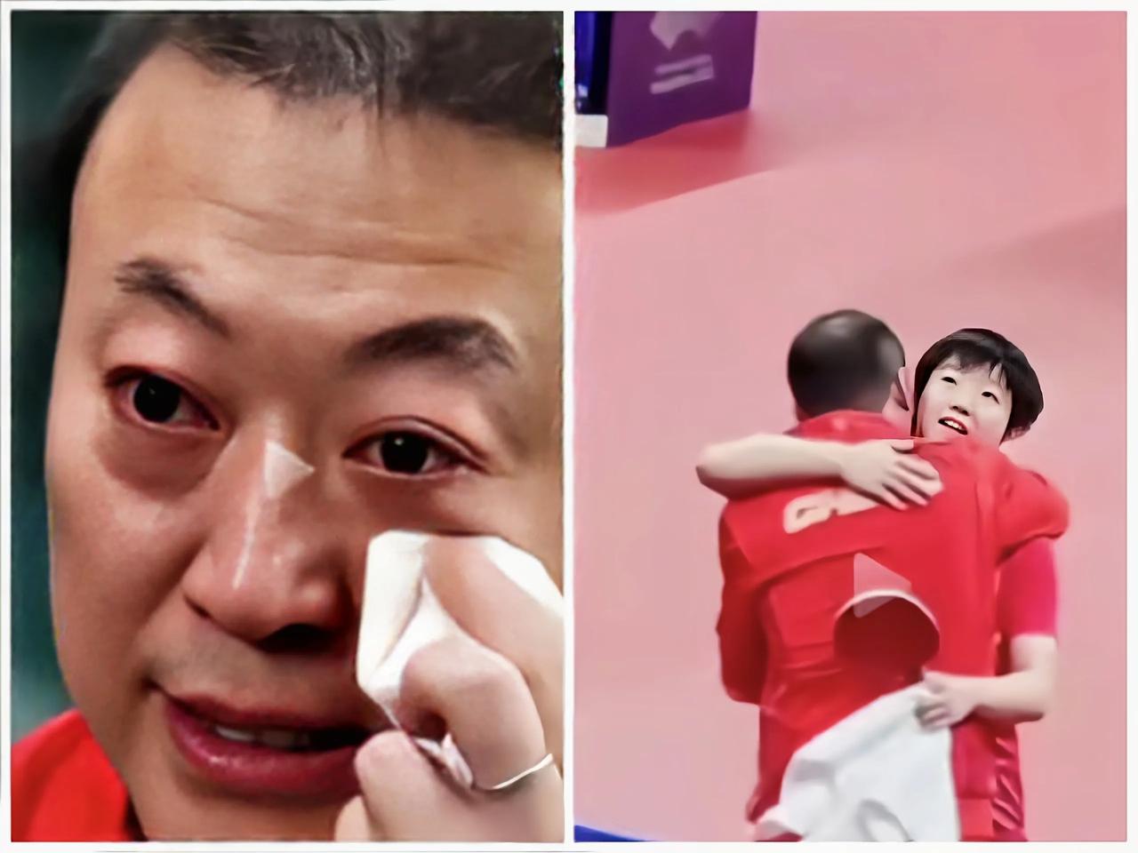 藏不住的骄傲，莎莎逆转翻盘的力挽狂澜，直接让马琳指导红了眼眶

世乒赛上莎莎完成