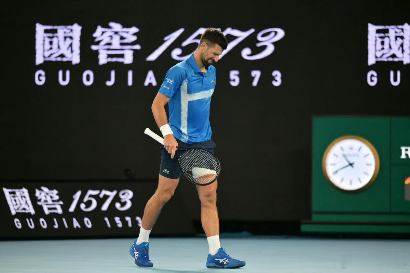 德约科维奇vs阿尔卡拉斯 前两盘阿尔卡拉斯1-1战平德约科维奇 