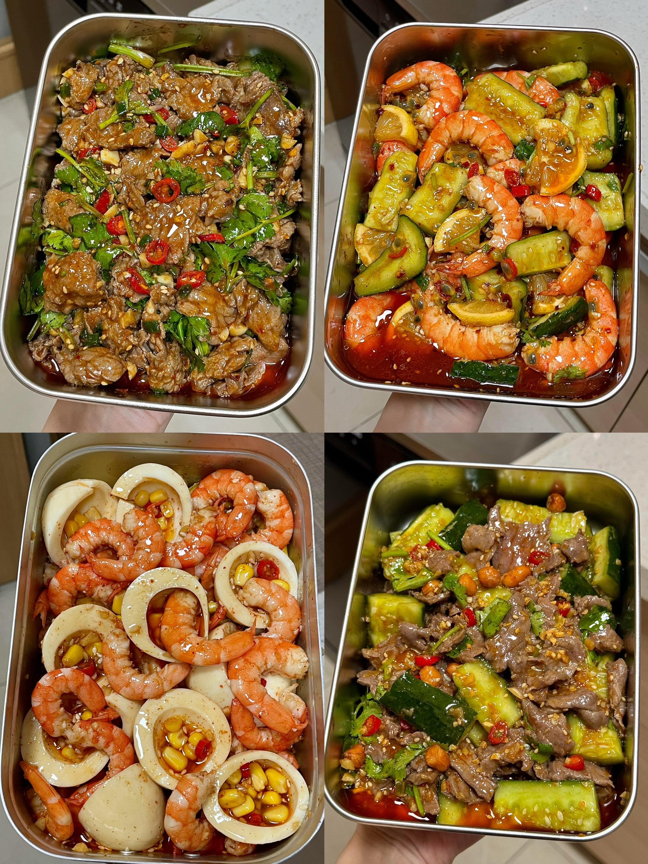 巨巨巨巨好吃的减脂餐合集来啦！姐妹们，今天分享4款减脂期也能放心吃的低...