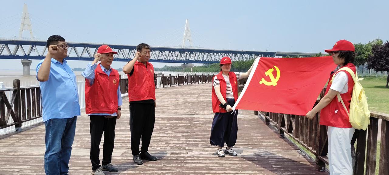 向党旗致敬 重温入党誓词 红色精神传承 红心向党强国有我 一颗红心永向党