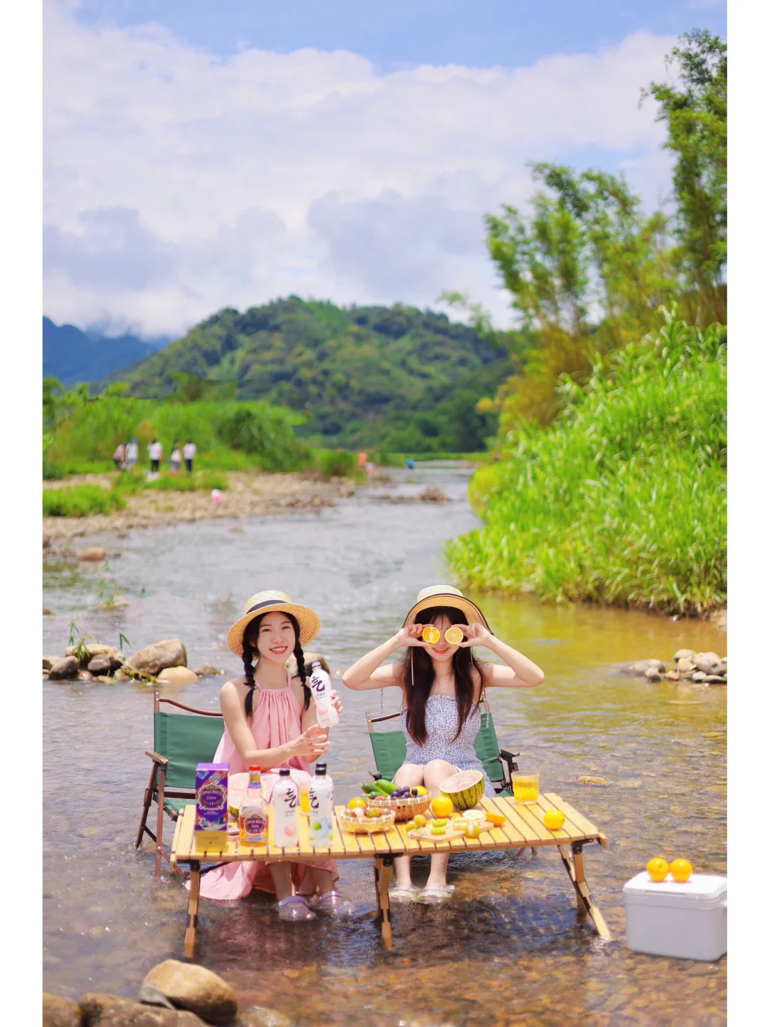 小众溯溪露营地｜夏天当然要去玩水呀💦