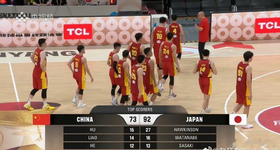 惨案！继2024年亚预赛时隔88年在FIBA赛事中再度击败中国男篮之后，日本男篮
