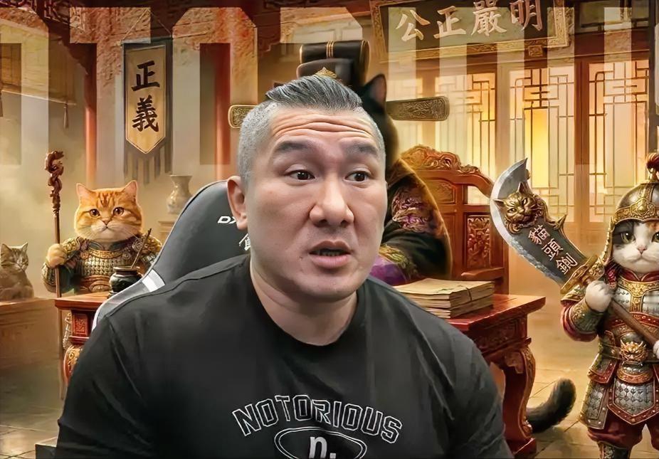 当馆长说出这番话的时候，他演播室背景中的“正义”二字，也仿佛在轻微摇晃！9月2日