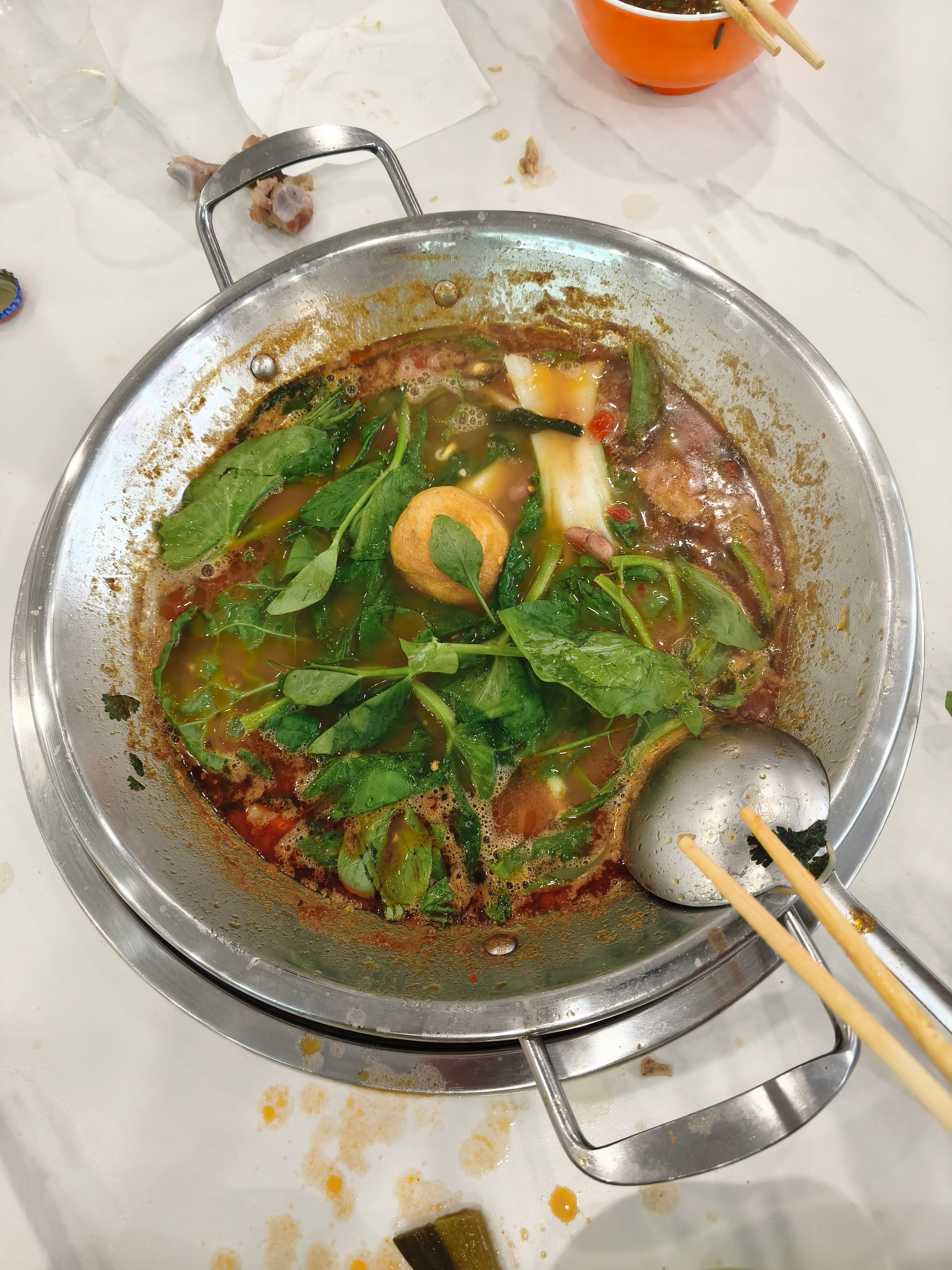 豆米火锅配菜不错 