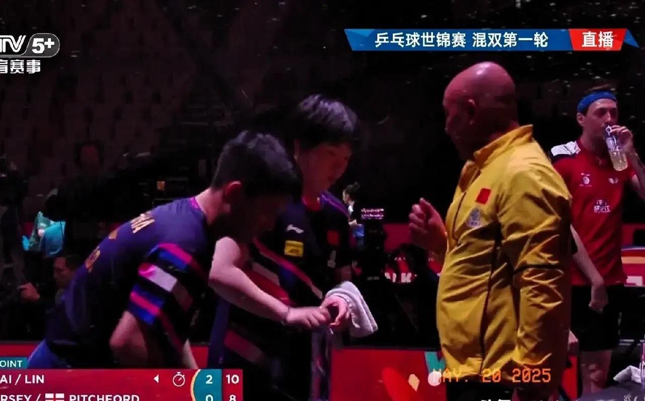 蒯曼/林诗栋三比零加多斯/波尔卡诺娃（晋级多哈世锦赛混双八强），说明三个无可回避