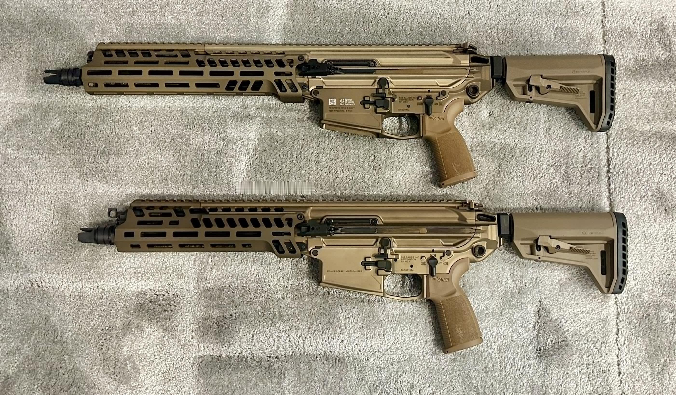 “AUSA 25”展会Sig Sauer展出的轻型M7和具有快速更换枪管和两脚架