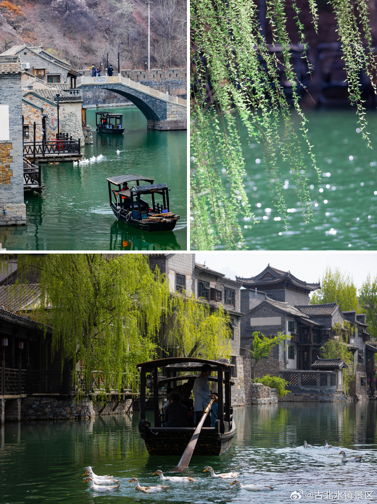 🌼四月的古北，是花神遗落人间的诗🌸梨花如雪、桃之夭夭、杏花微雨、海棠依旧💐