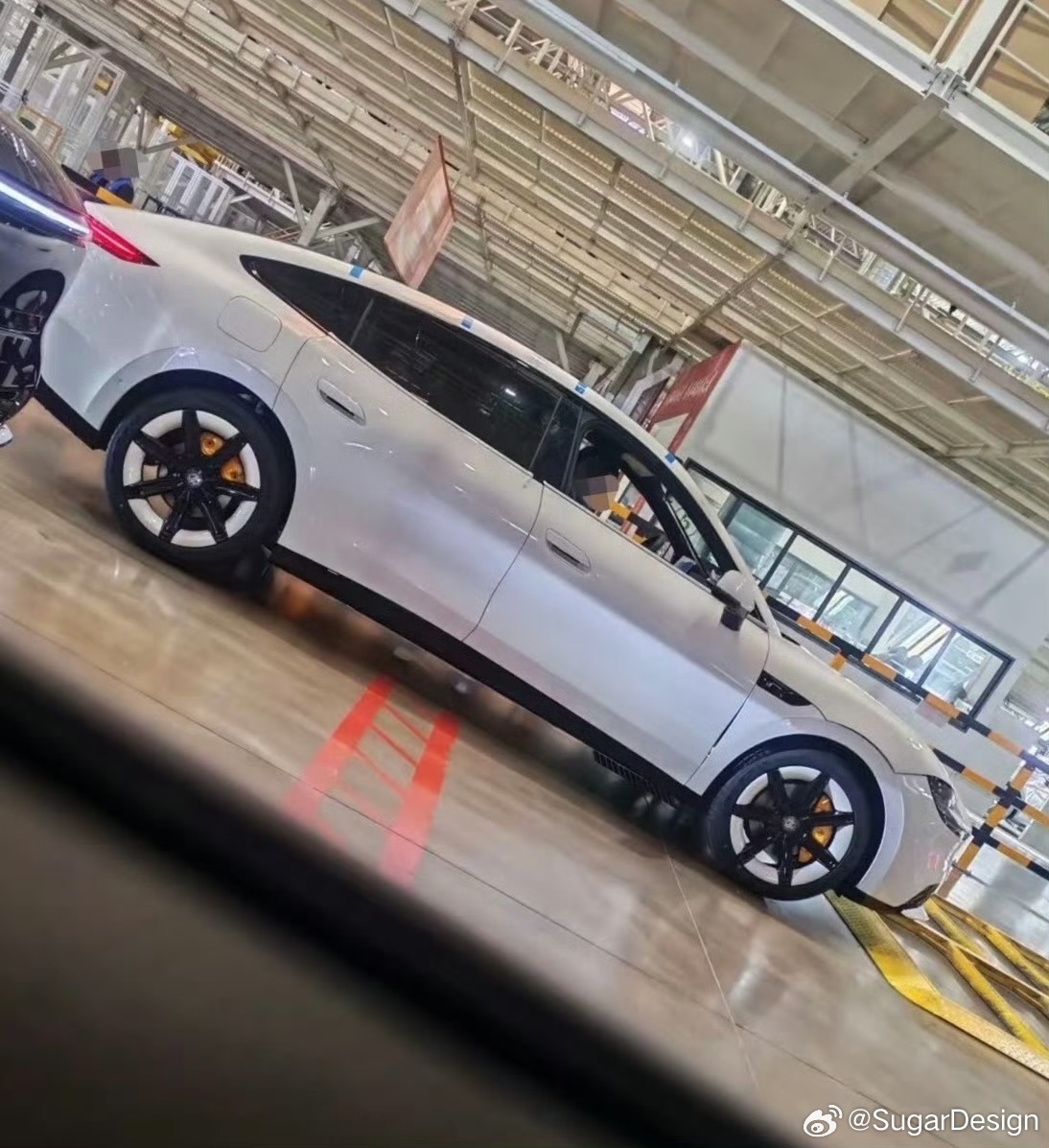 网友来稿，MG07无伪装谍照第一眼以为是凌渡