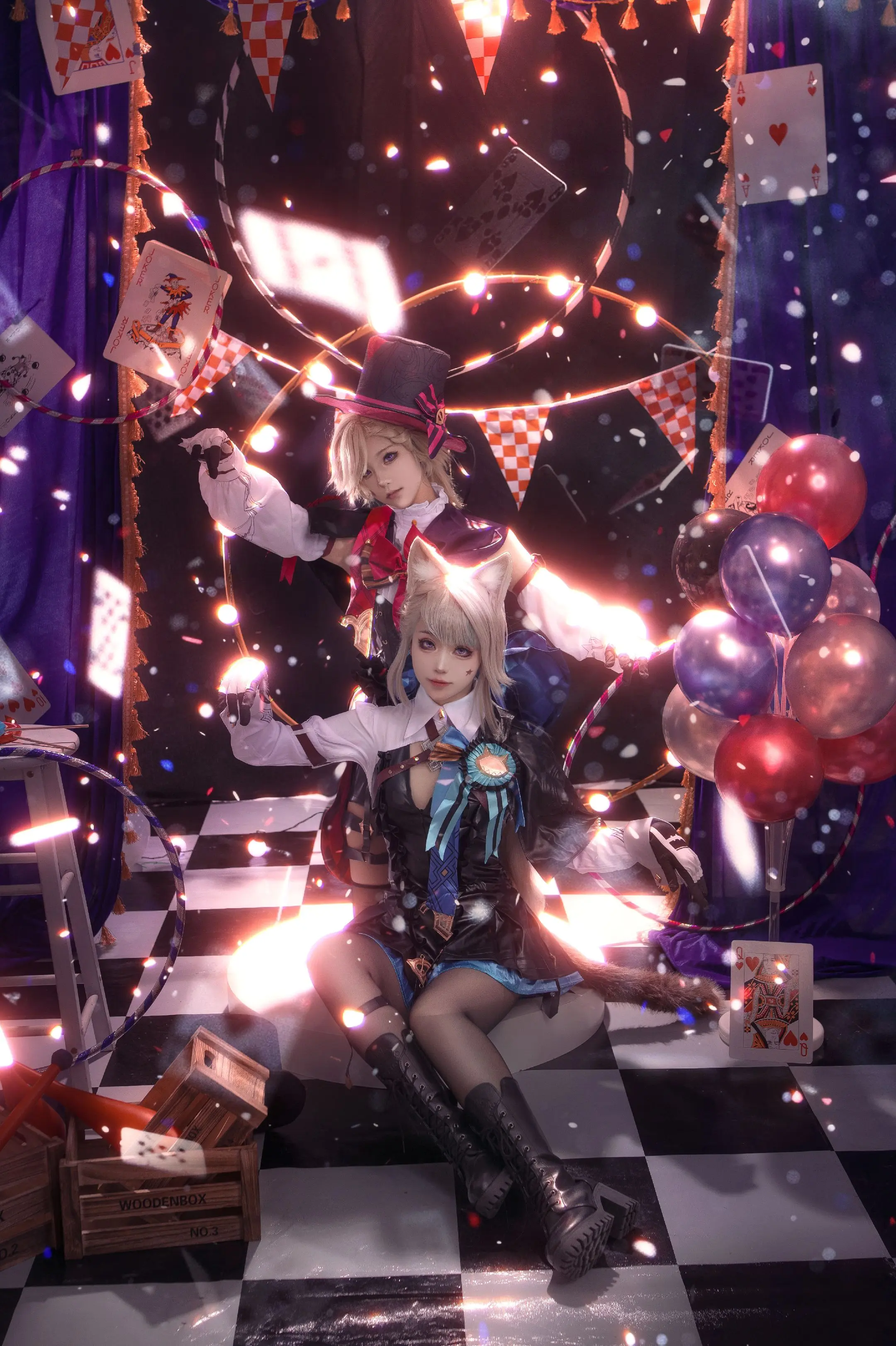 伟大的脸竟然有两张。