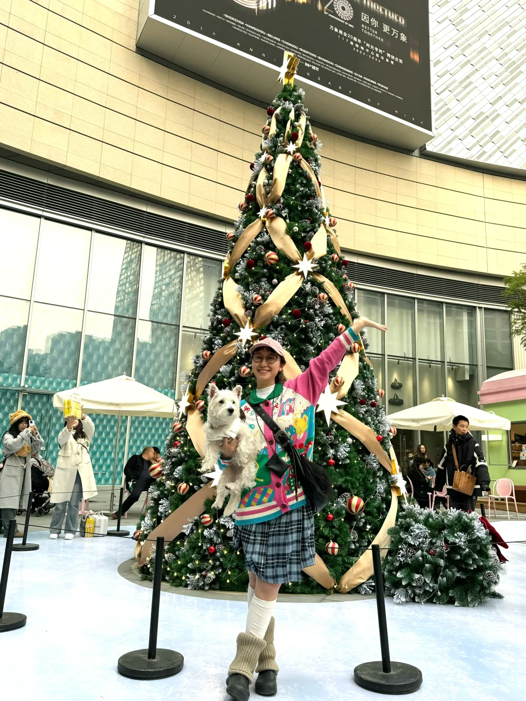 12.1实况！！18张都不够突出万象城的圣诞氛围