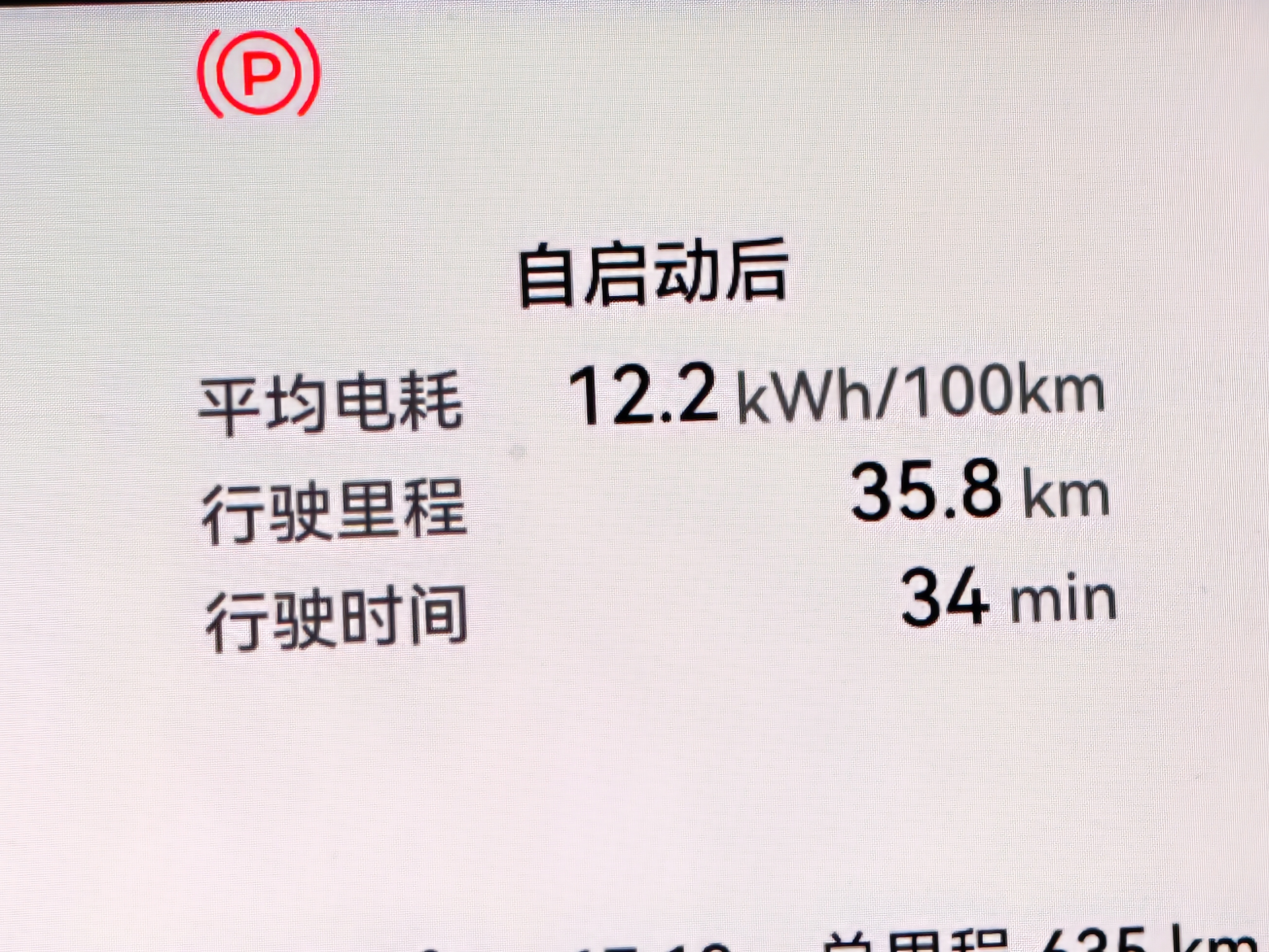 奇瑞风云A9这达成率可以的吧，表显里程用了37km（满电出发，满电续航655km