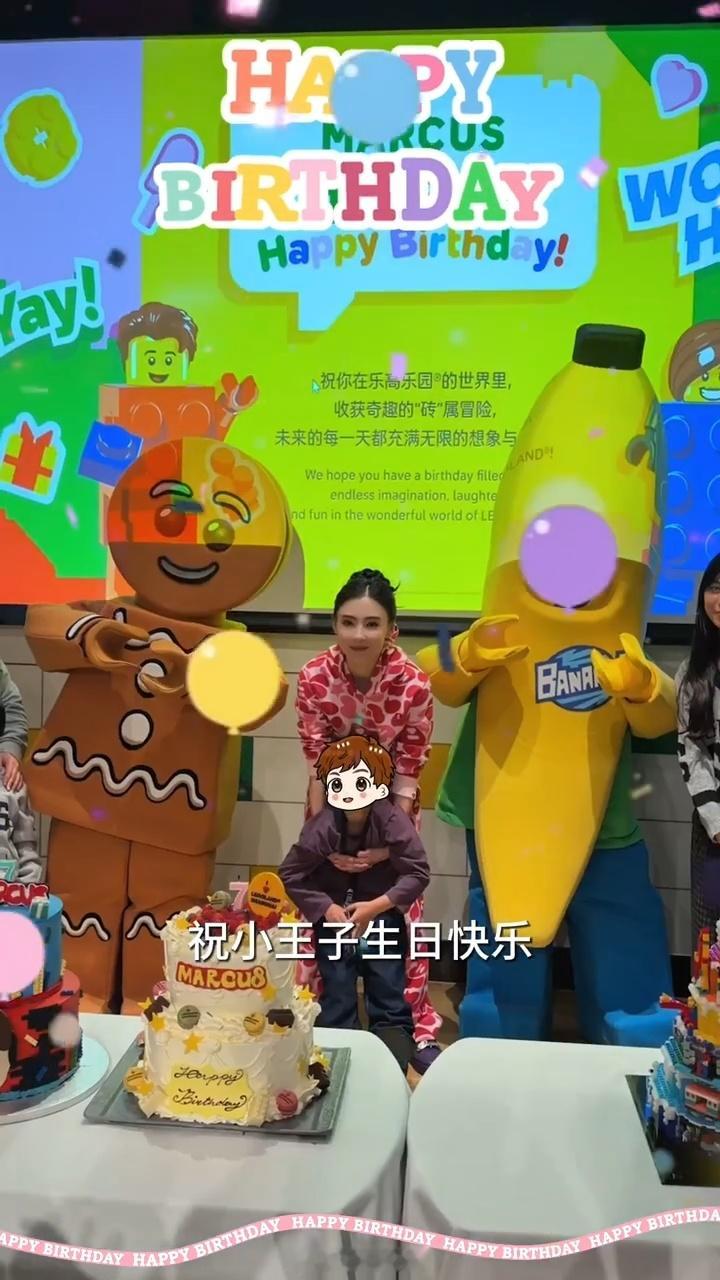 张柏芝为小儿子庆祝7岁生日张柏芝为小儿子庆7岁生日 张柏芝为小儿子庆祝7岁生日 