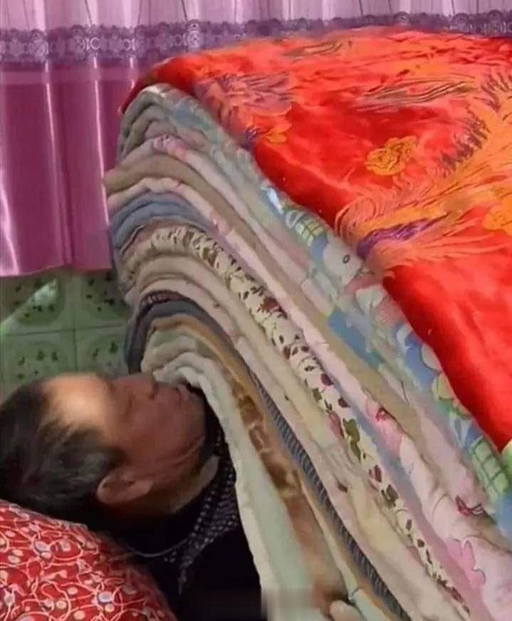 他们：“还没有那么冷”我： ​​​