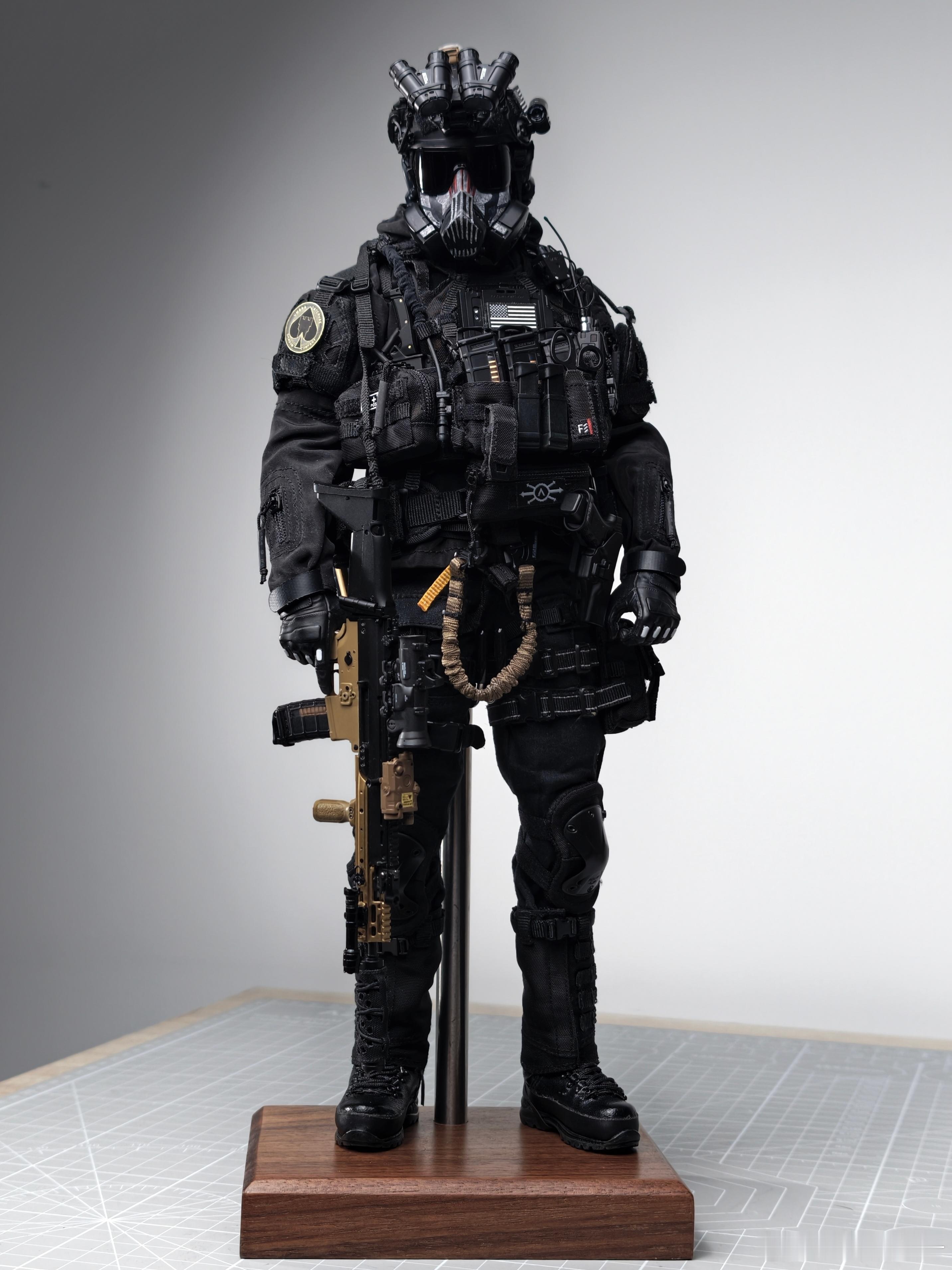 第一个 真 12寸兵人模型damtoys极限战境EBS002玩具摄影我的玩具分享