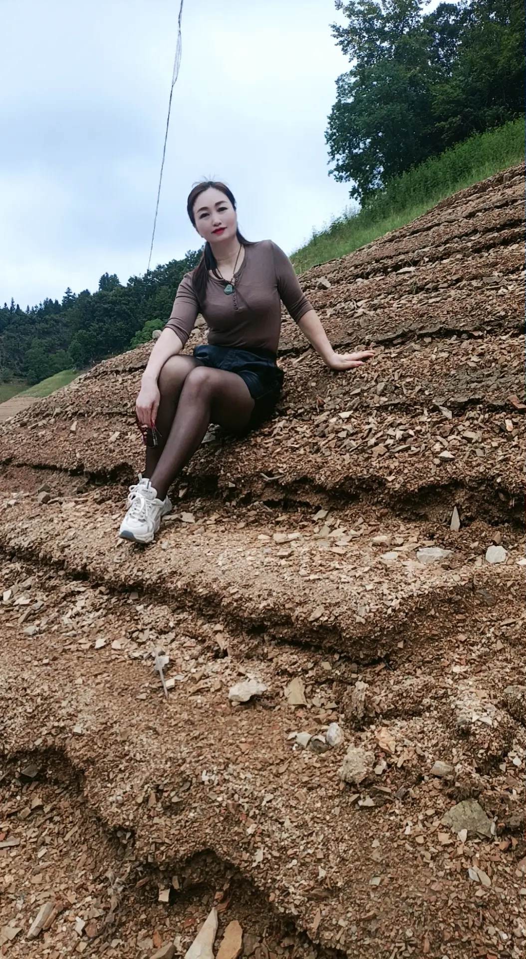 自然美才是真的美 好身材好气质 天生丽质