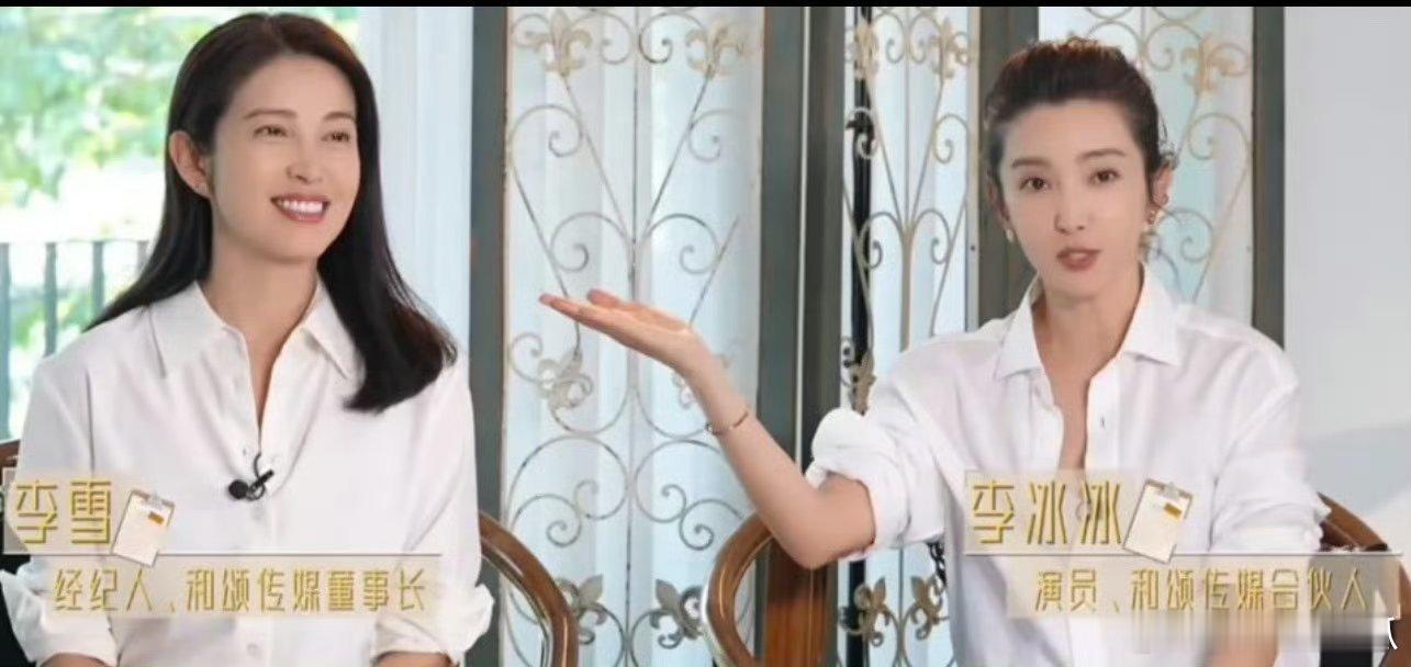 李冰冰说来生绝不和妹妹一起工作距离产生美 即使是家人也要将工作区分开 