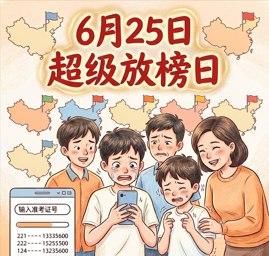 明日起，多地陆续公布高考分数

2026年全国高考成绩即将揭晓，28个省份集中在