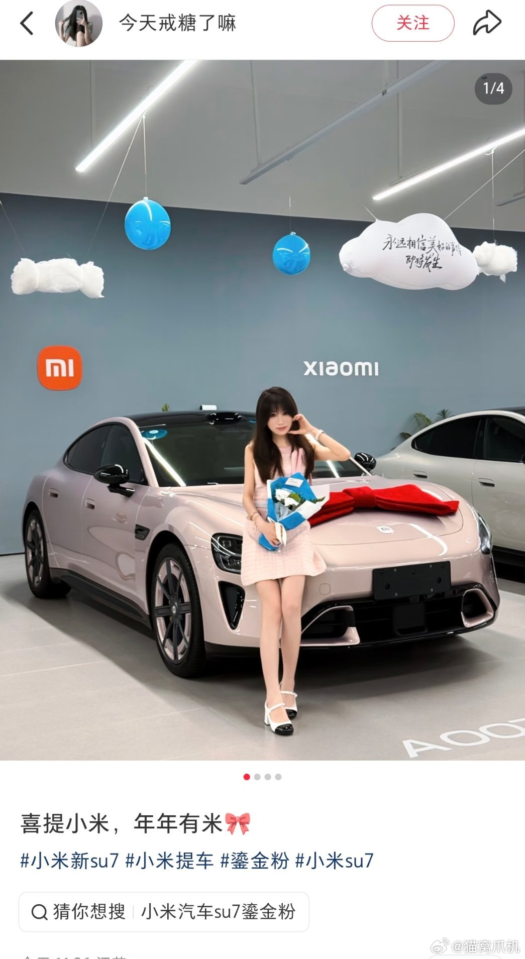 晚安猫窝每日晚安新一代su7