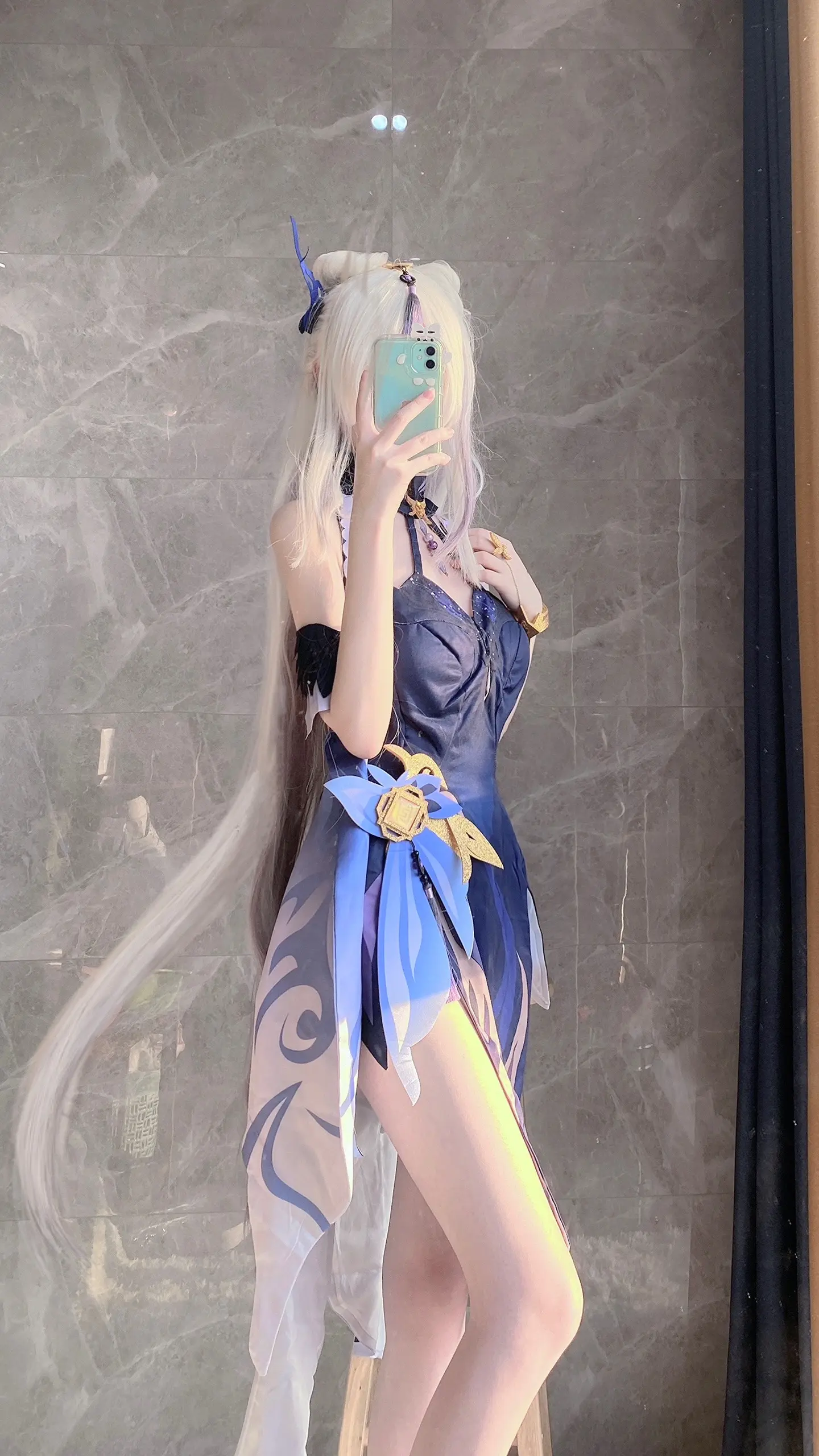cos 原神 凝光 纱中幽兰