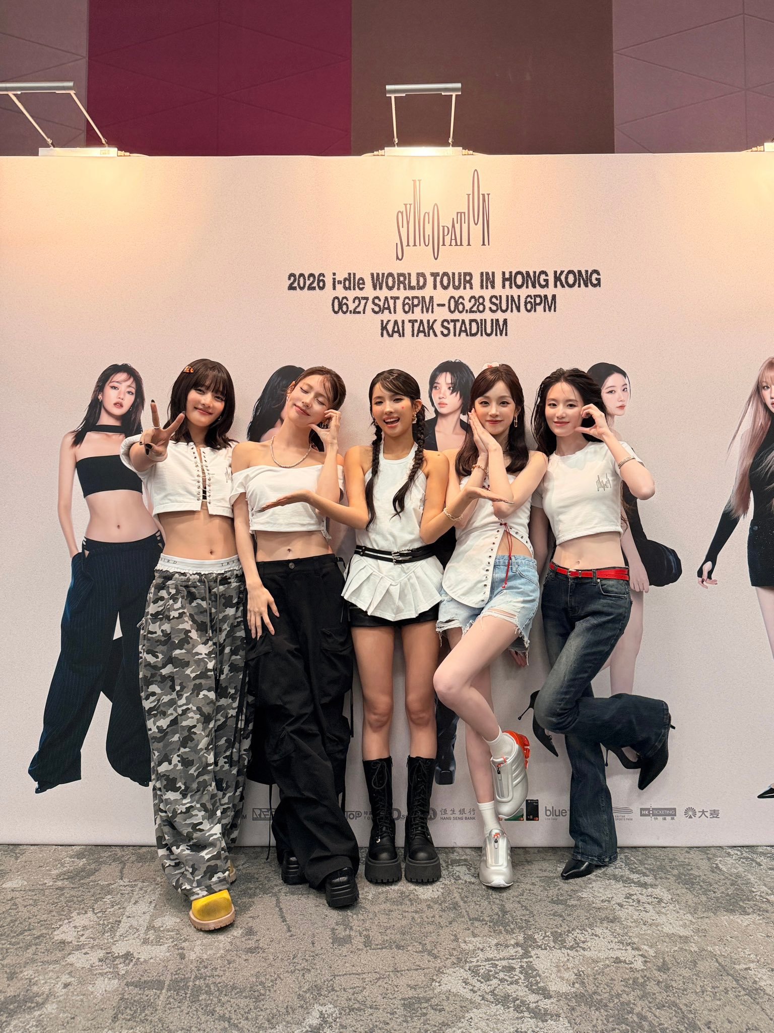 idle组合gidle宝藏女团💜idle不忘初心260628 官方X更新[📸