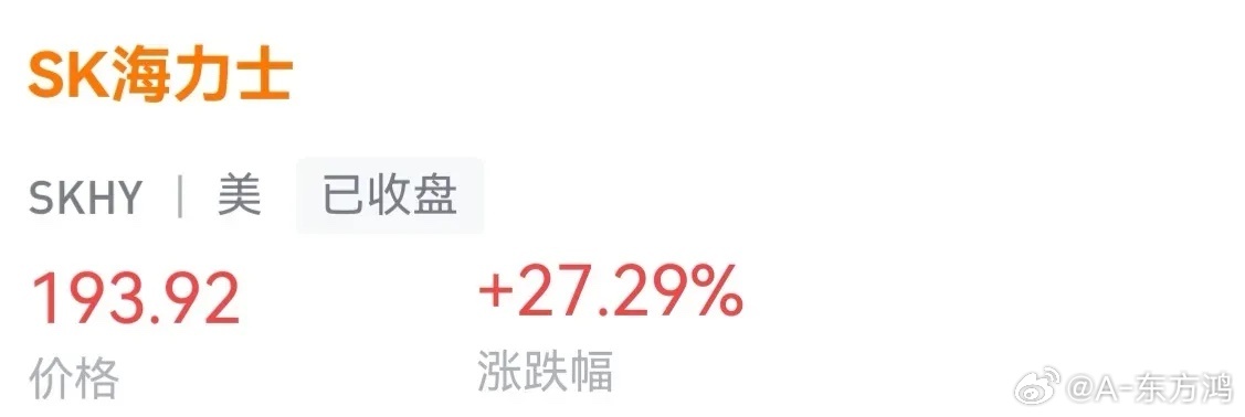 这个世界很荒诞，法国0/2输西班牙，海力士大涨27.29%。韩国那边最近跌的哭爹