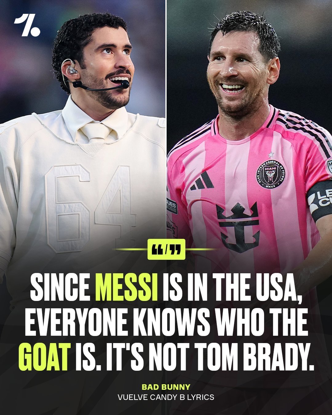 在歌曲《VUELVE CANDY B》的歌词中，波多黎各歌手 Bad Bunny