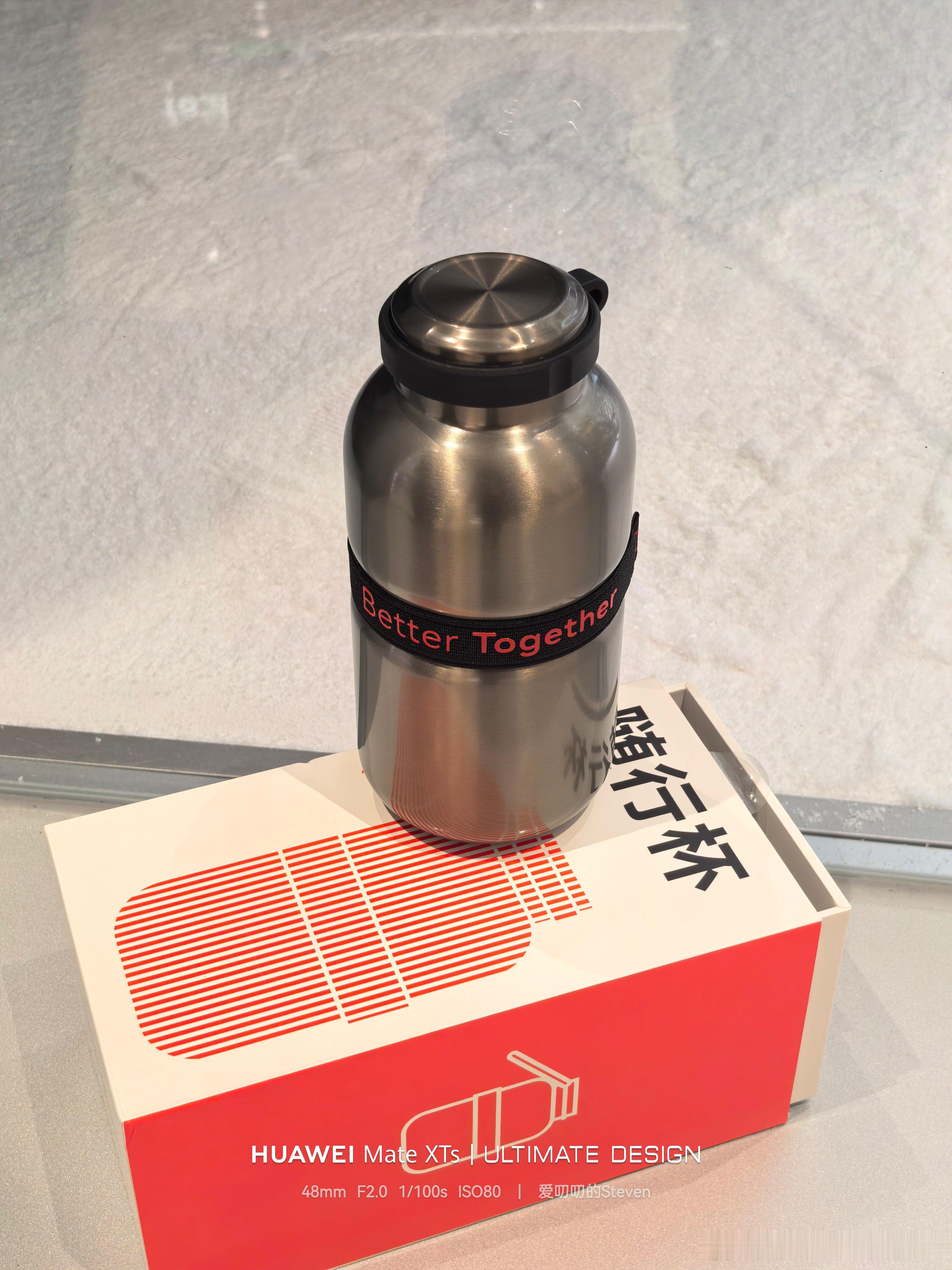 冬天了给朋友们抽一个华子周边品牌，BetterTogether的保温杯。内胆31