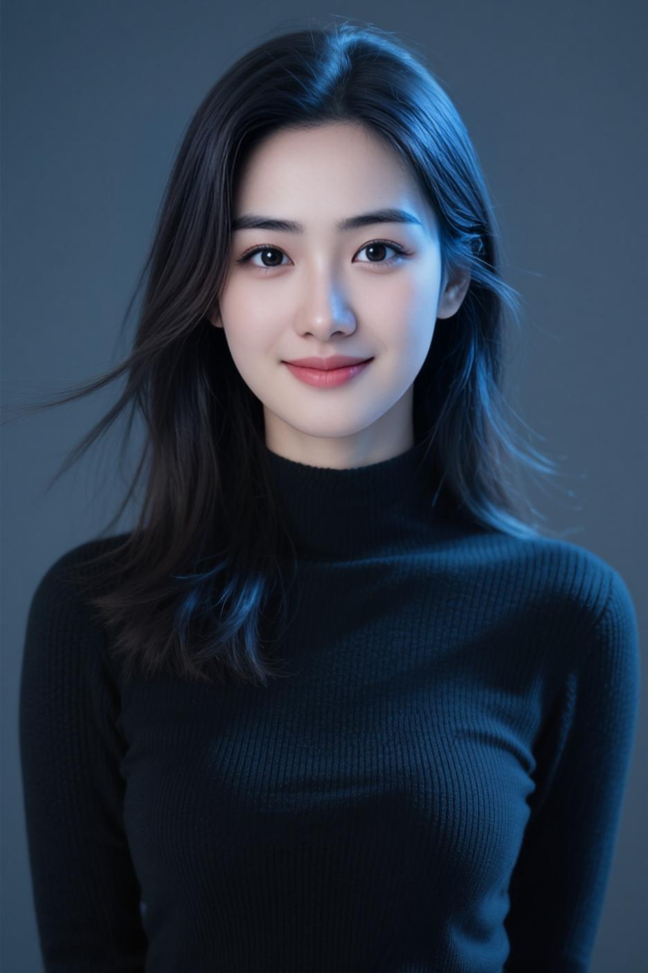 一、构思过程

上联“晨霞弄影竹摇曳”里，“晨霞”是清晨的光影，“弄影”用拟人手