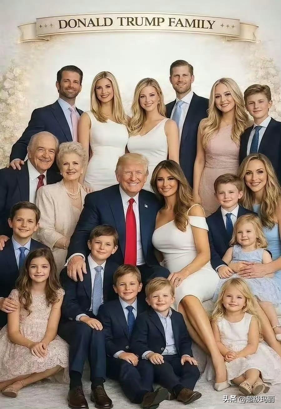 他家孩子没一个纹身，没一个超胖的
川普 但他挑起了战争，搅乱了世界！