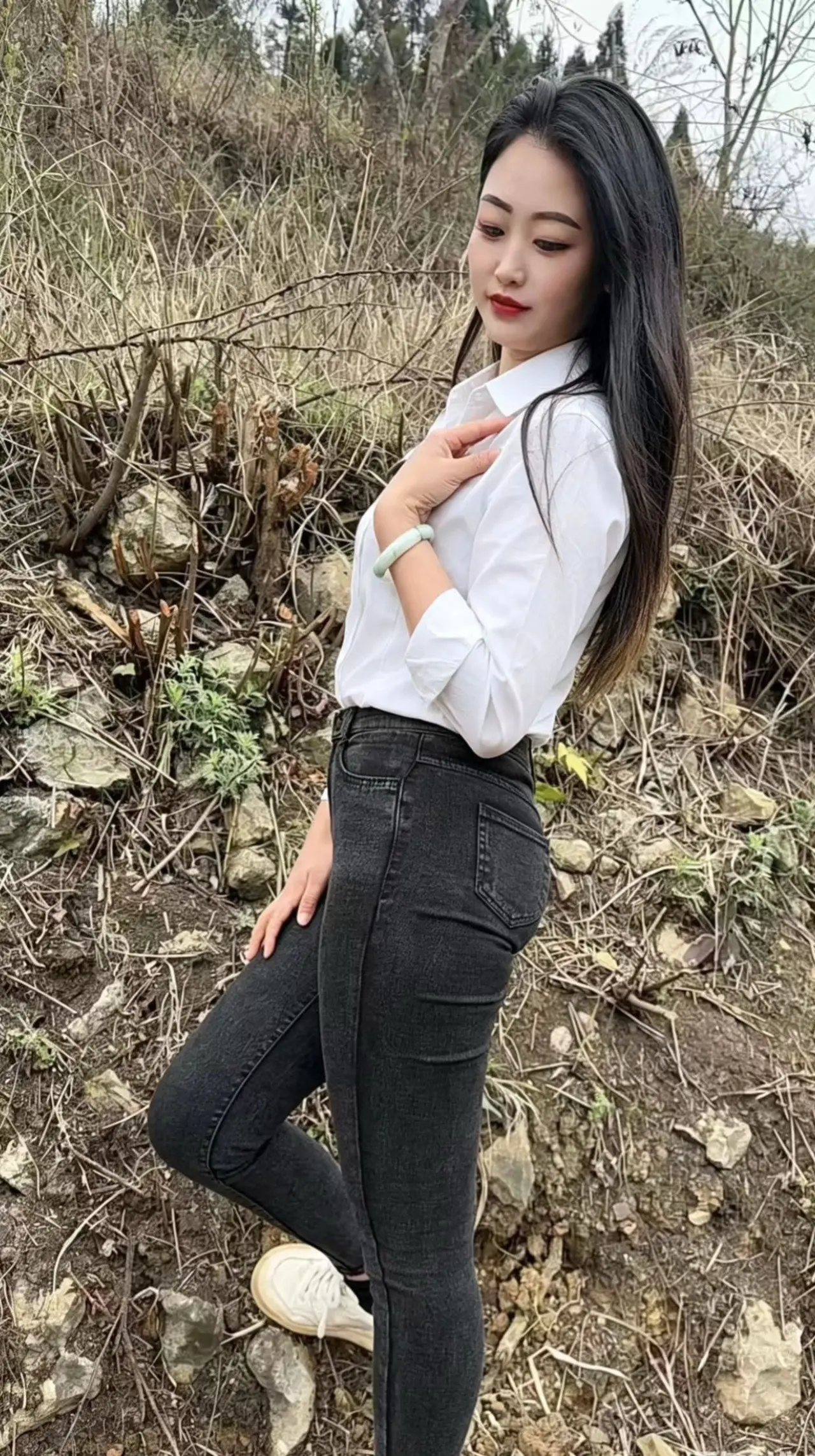 农村辣妹风 户外 感情 随拍