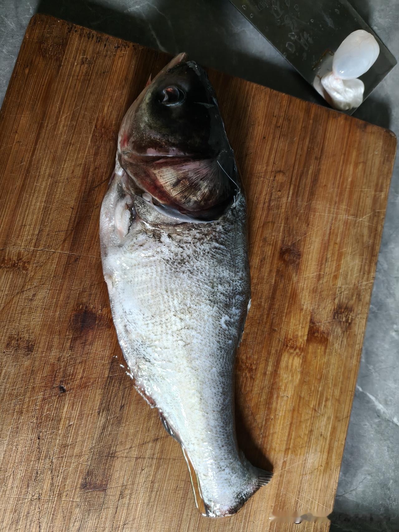 老家的粉条难道是假的？
今天，邻居送了一条鱼给我。
老家的鱼，都是从河里捞起来的