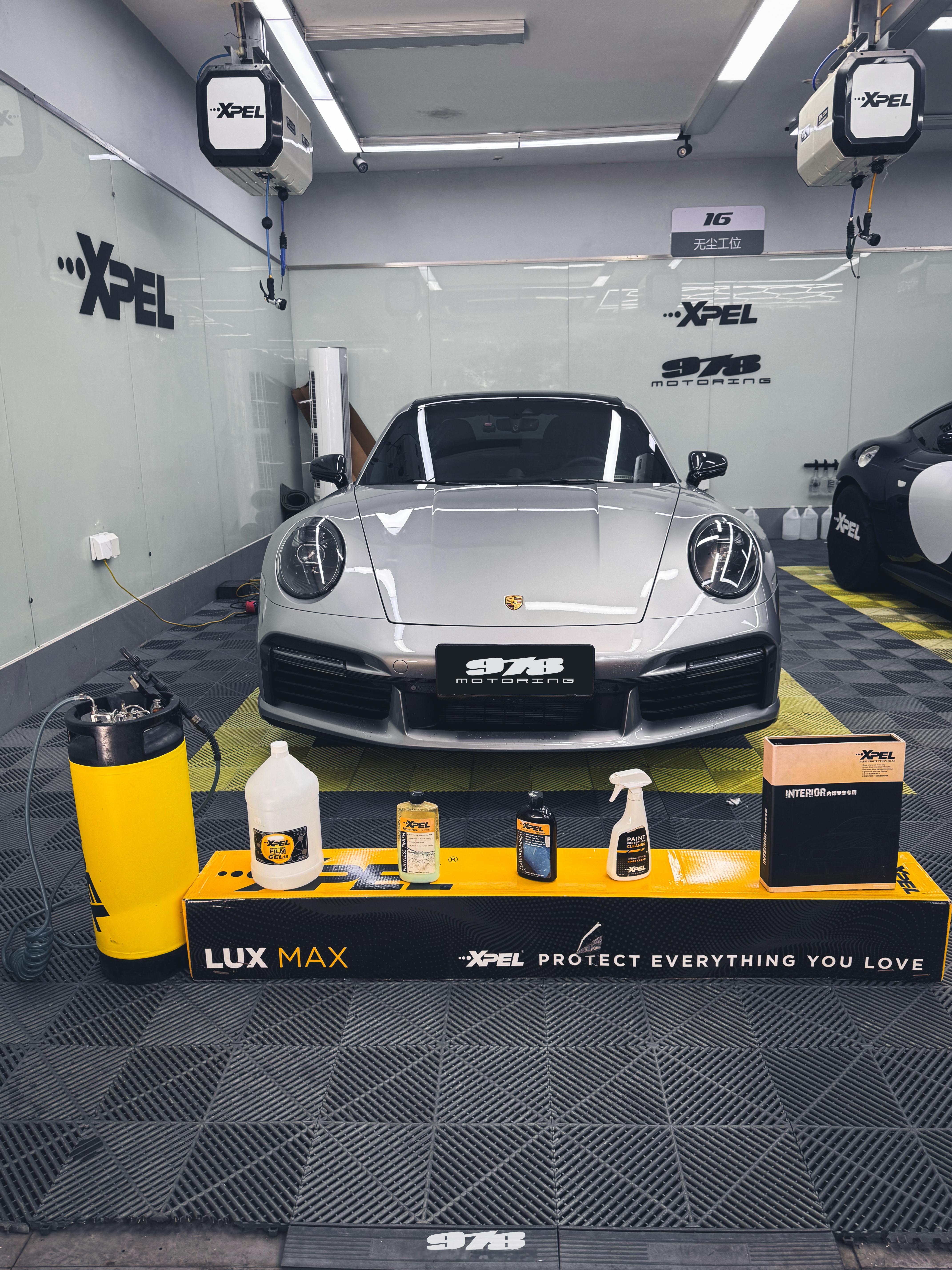 978Motoring出品保时捷992.1 Turbos全车XPEL MAX透明