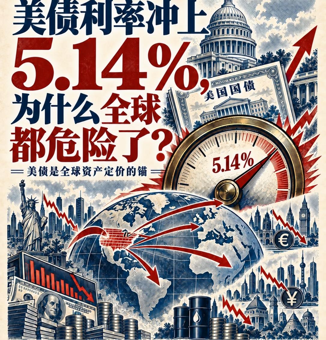 美债30年又砸新高了，
5.51%的年利率，
美国问你借钱，成本

都干到这份上