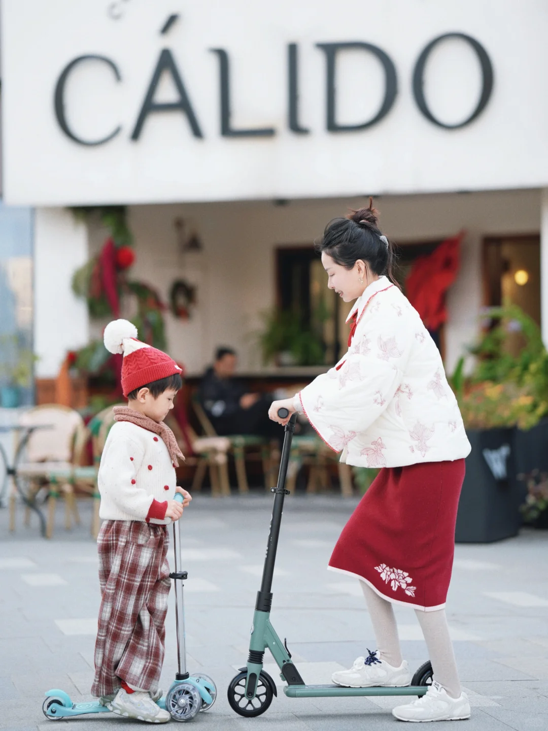 圣诞亲子ootd！别再说男孩子没有好看的节日