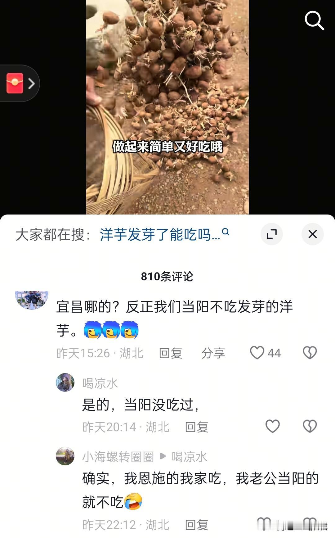 发芽的洋芋（土豆）究竟能不能吃？
大宜昌地区都不一样，我是当阳人，反正我没吃过发