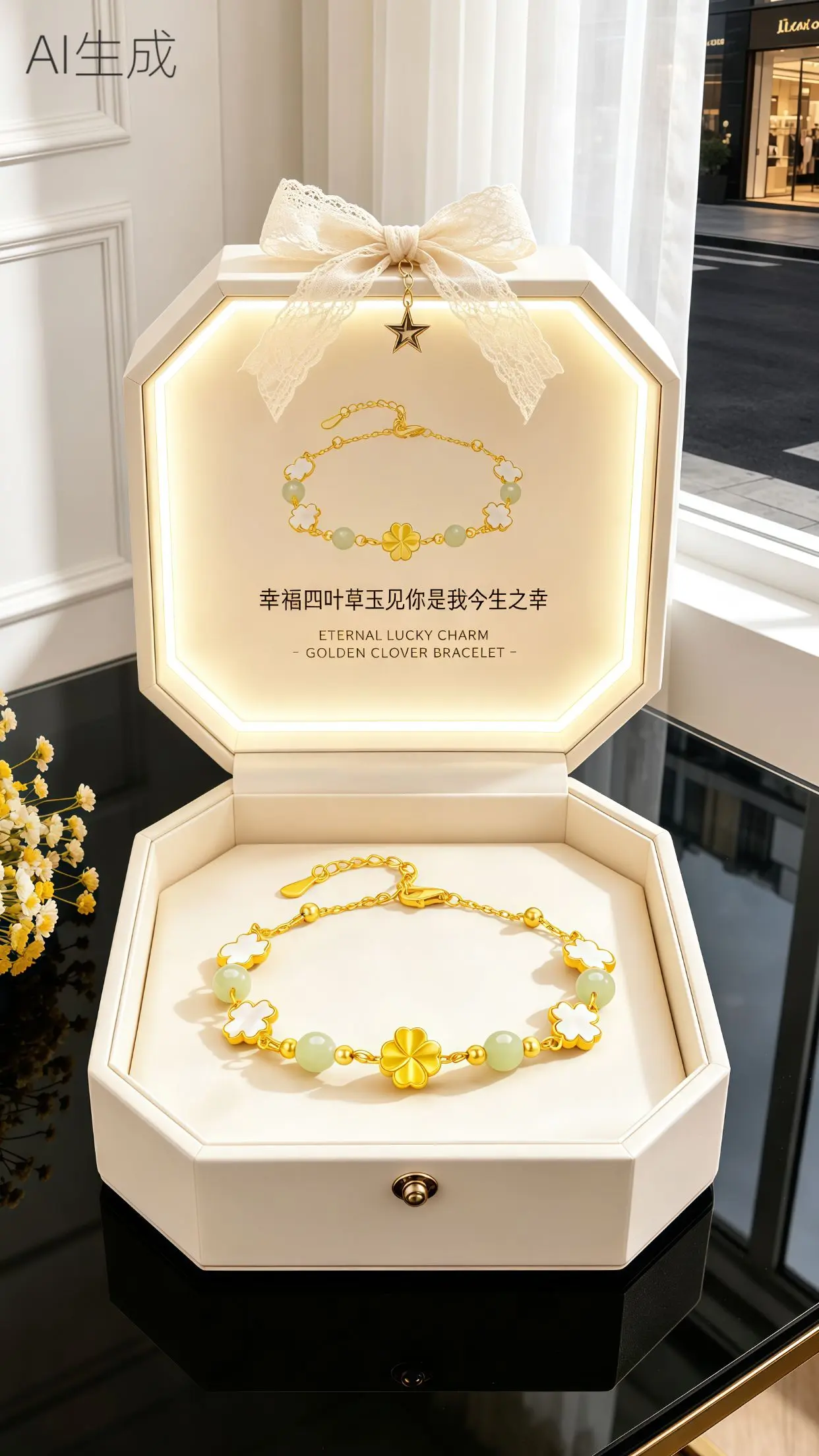 送女朋友的礼物 送老婆礼物 老凤祥手链