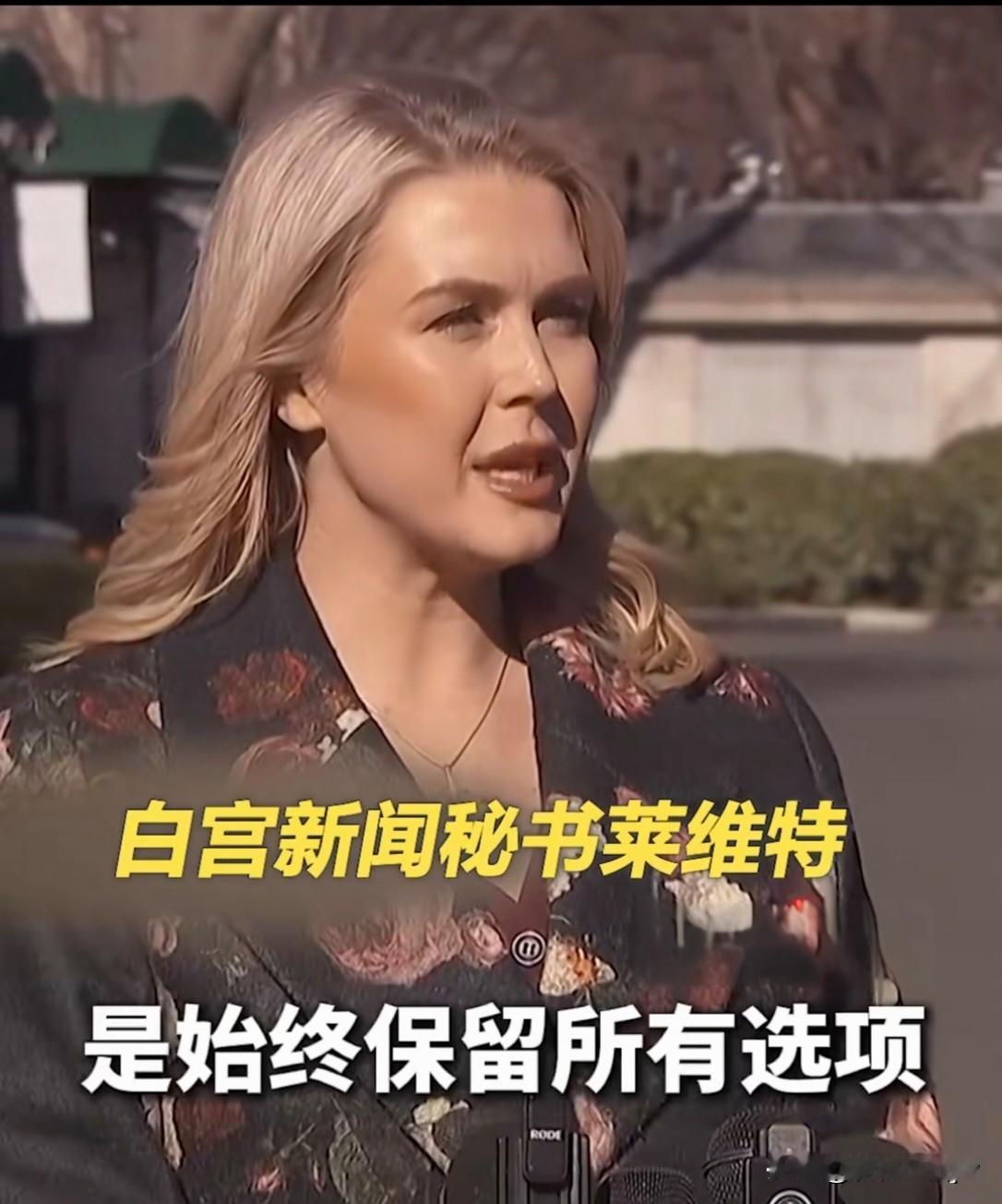 白 宫秘书真是不容易！

都身怀六甲了，还得代表“本届政 府”发声…

其实，这