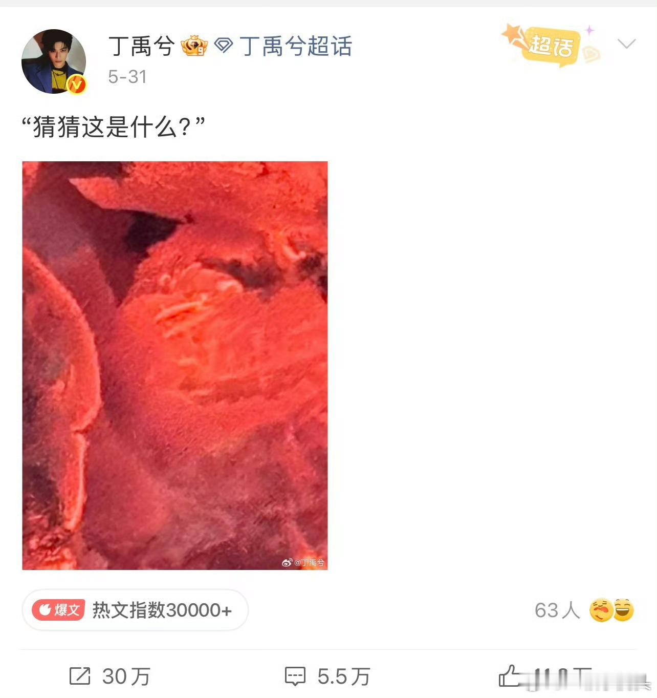 这个是答案吗？丁禹兮剧宣发力了