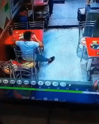 当有人以这种坐姿的时候，意外通常就会发生…… 