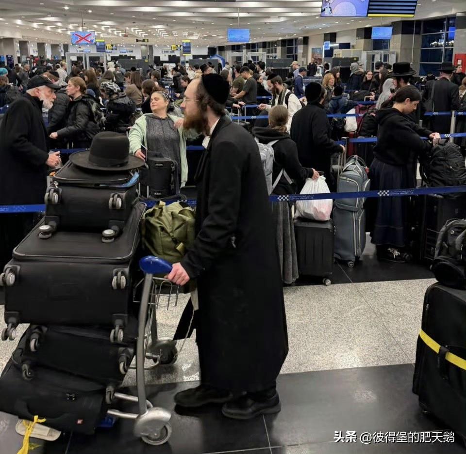 犹太人正以前所未有的数量逃离以色列。

本-古里安机场正在崩溃。他们都正在返回欧