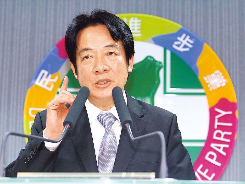 “台独金孙”赖清德12月31日跑到新北市三重拱心宫参拜妈祖时称，来参拜妈祖是希望