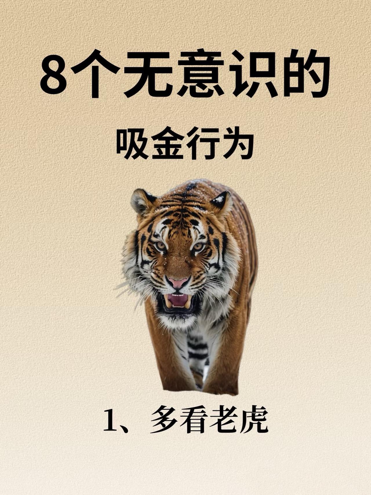 8招教你无意识吸金！揭秘财运玄学！一个人的磁场和能量也是取决于很多小细节！
想要