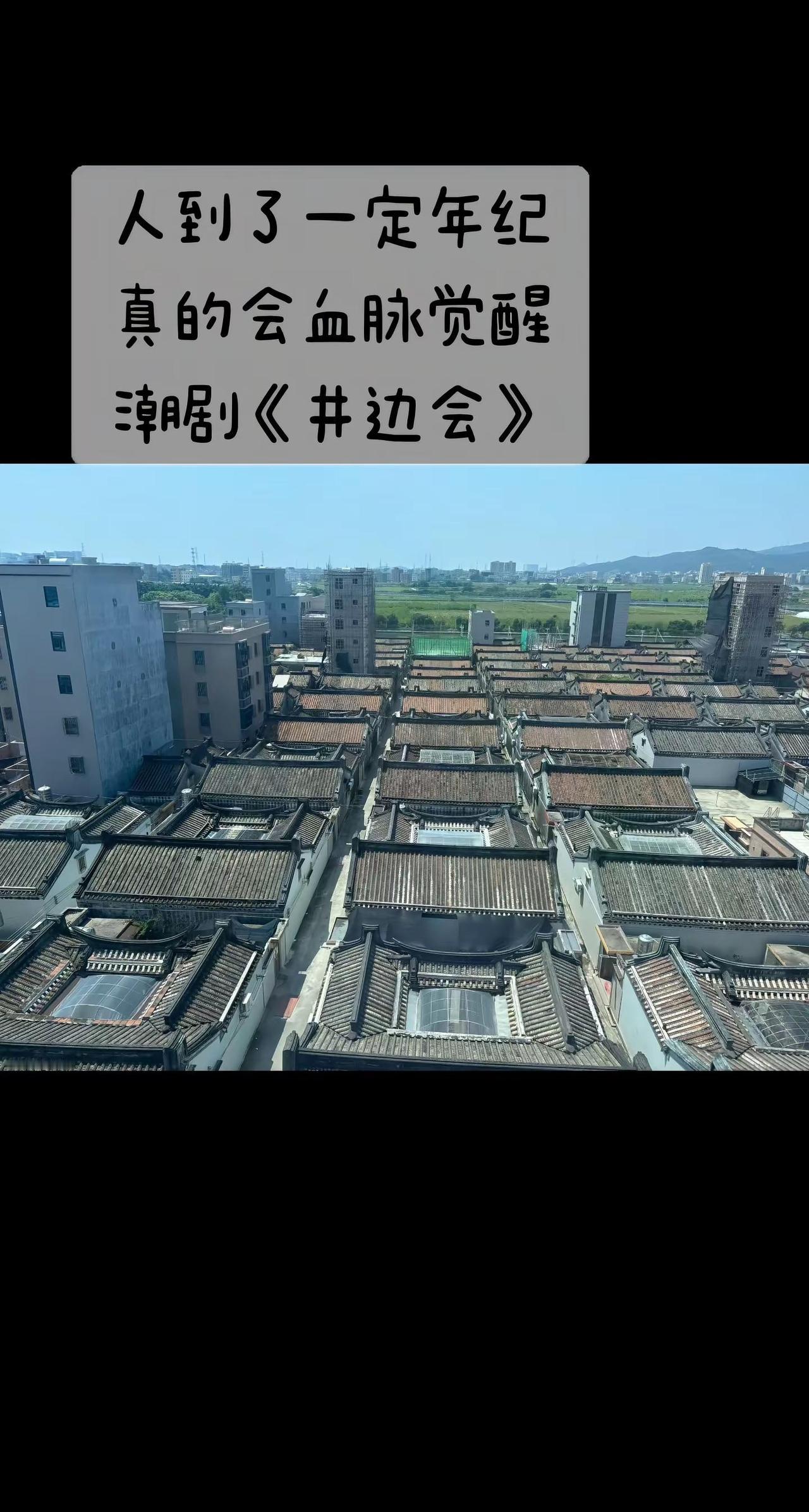 人到了一定年纪，真的会血脉觉醒~喜欢听潮剧《井边会》老厝的故事 回不去的童年 村