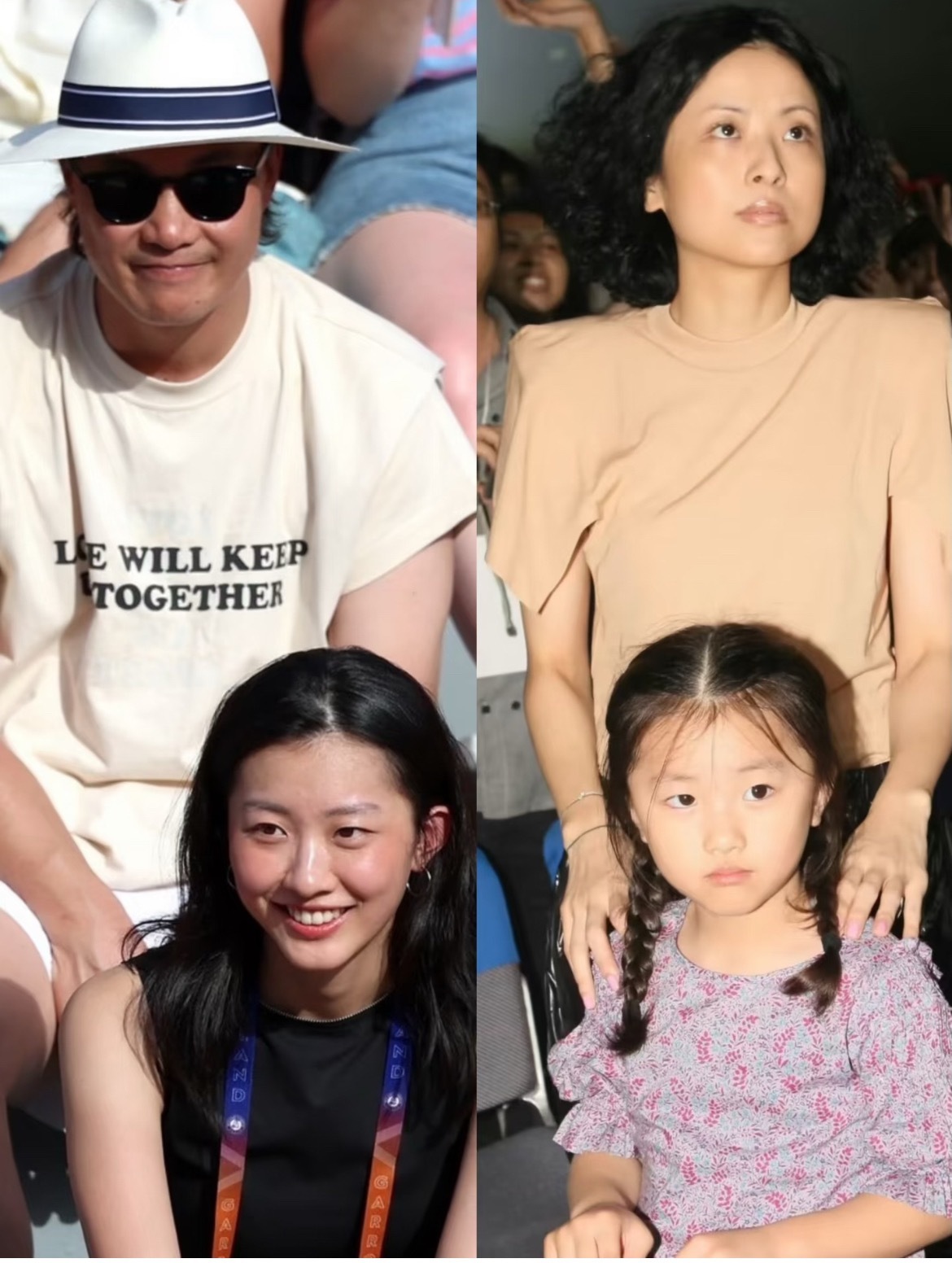 陈奕迅女儿遗传了父母的优点很棒啊尤其是好心态除了眉眼鼻颧靓耳朵高也是一大特别成名