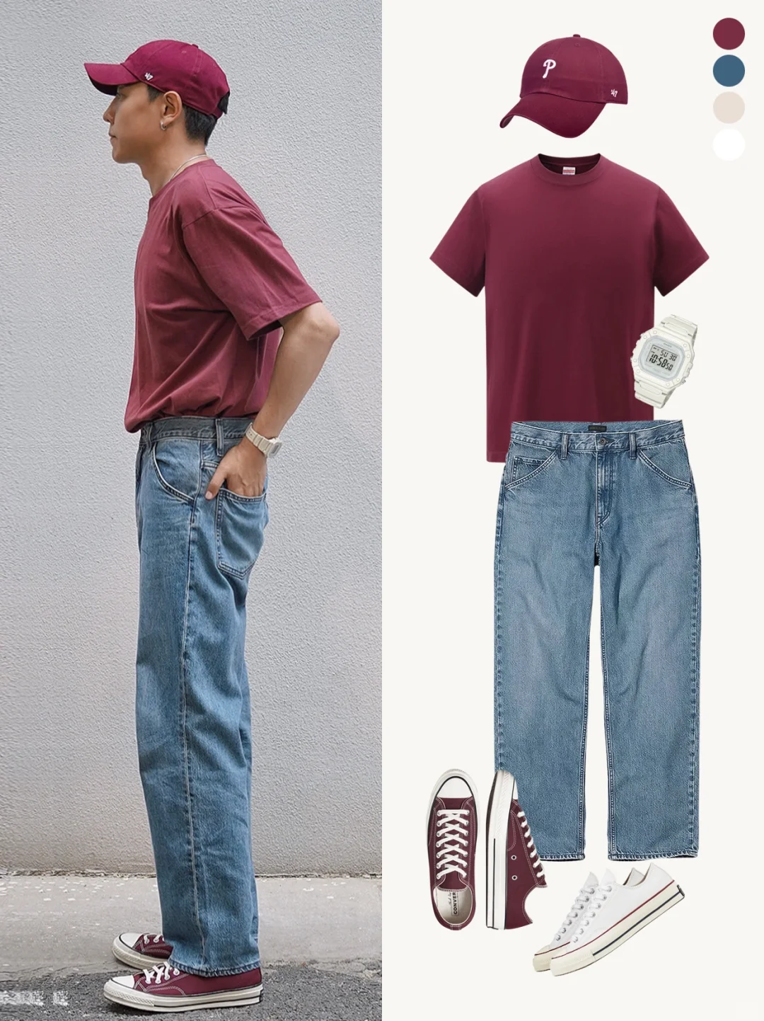 👨🏻40+潮叔必备｜两双帆布鞋打造穿搭新高度