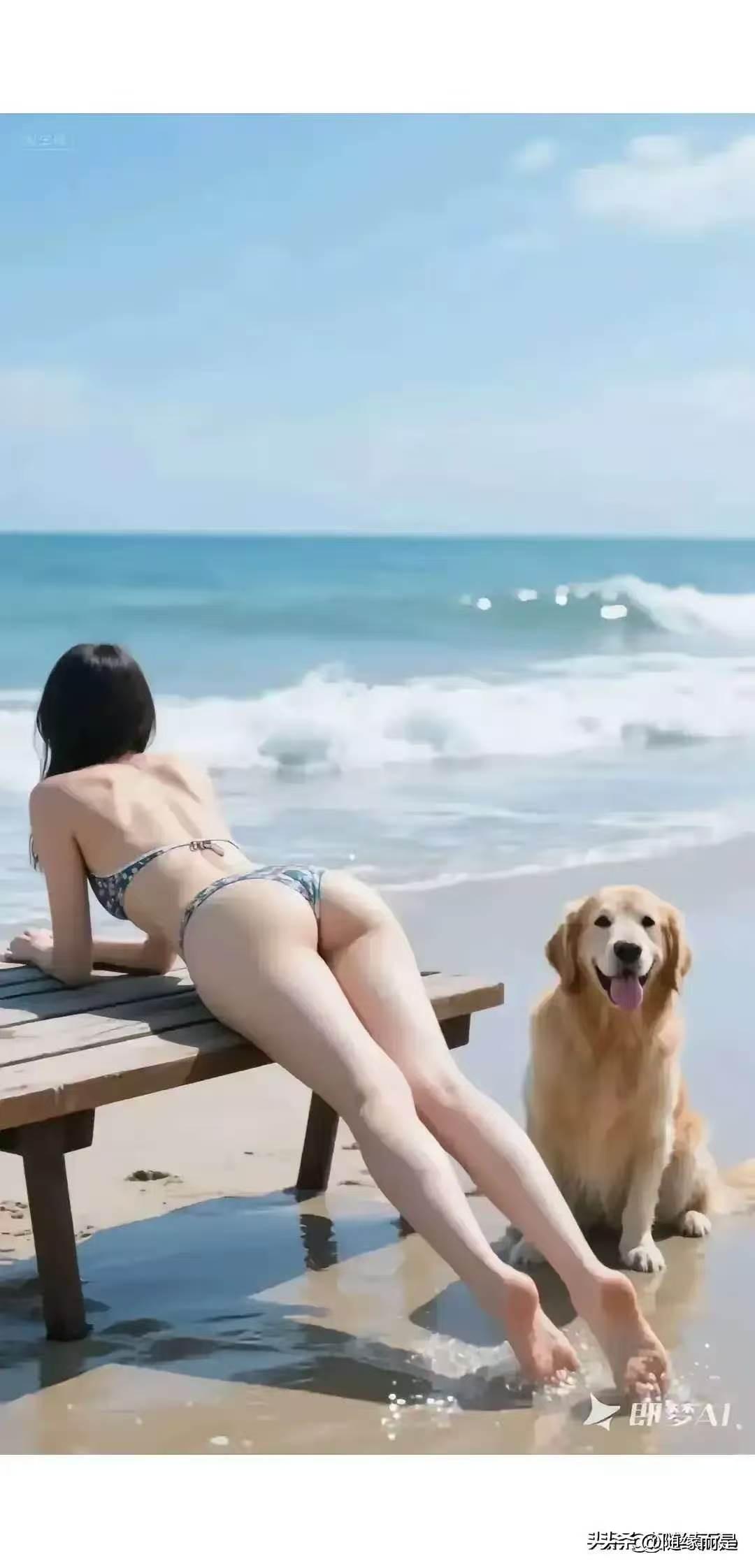 海滩美女能有多惊艳