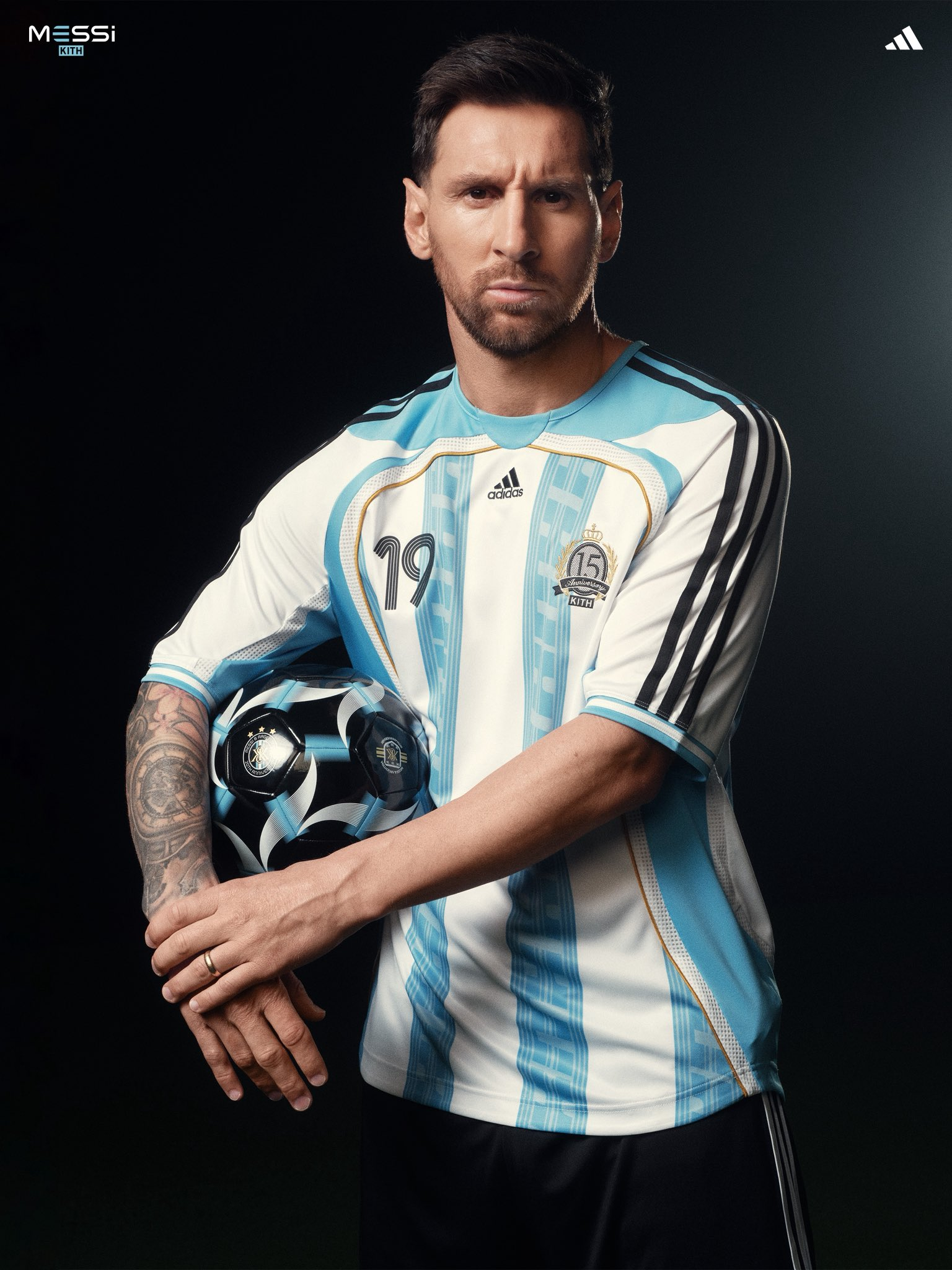 🐐MESSI&Adidas&Kith 联名系列即将发布梅西阿根廷球迷俱乐部